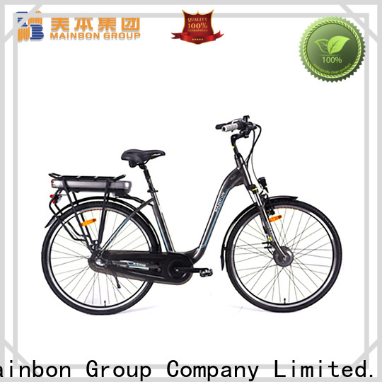 Mainbon High-quality electric bicycle price list for business for ladies