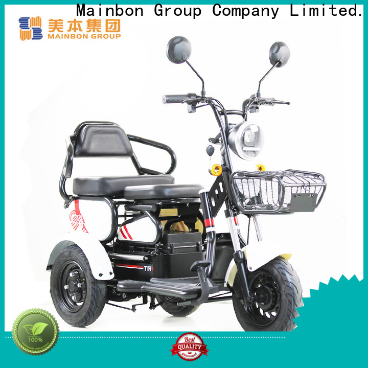 Mainbon Latest three wheel electric bicycles adults for business for adults
