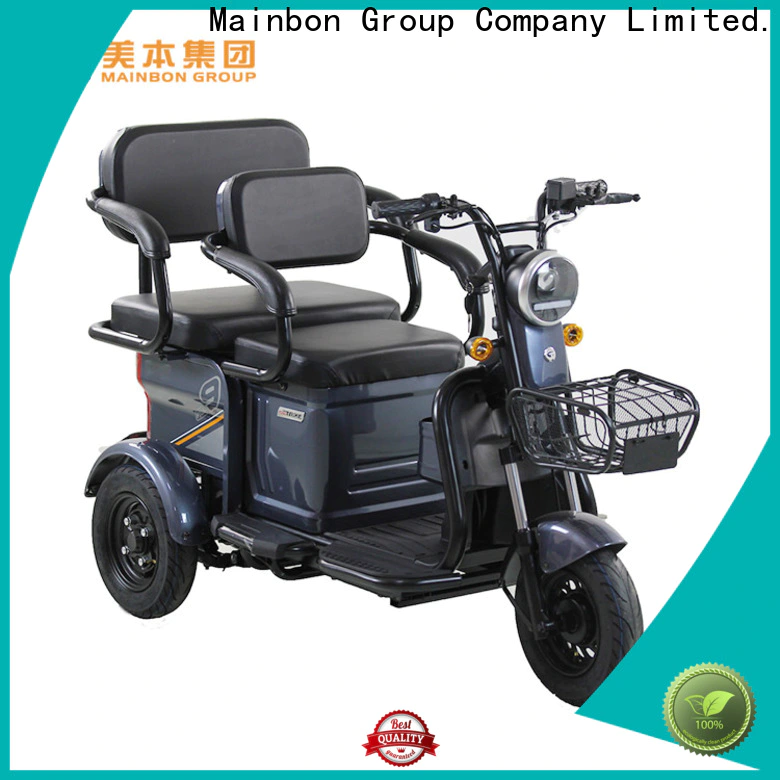 Mainbon wheel tricycle bike electric motor supply for men