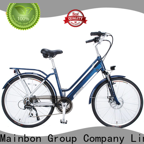 Mainbon model battery operated bike suppliers suppliers for ladies