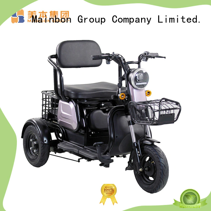 Mainbon powered 3 wheel electric bicycle suppliers for adults