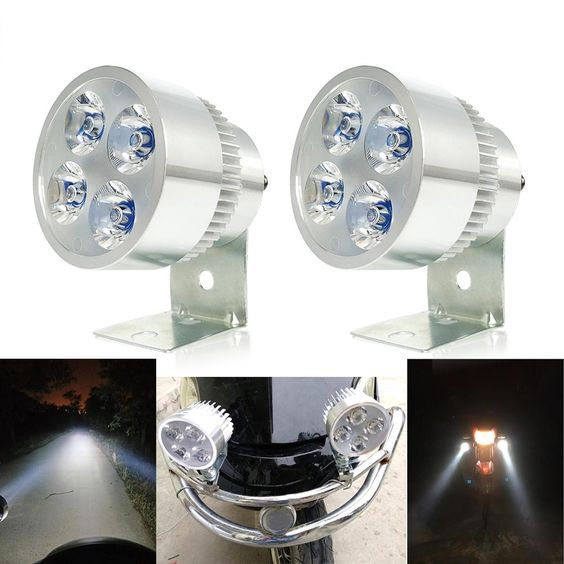 Electric Tricycle Parts Driving Light Spotlight 12v Mainbon