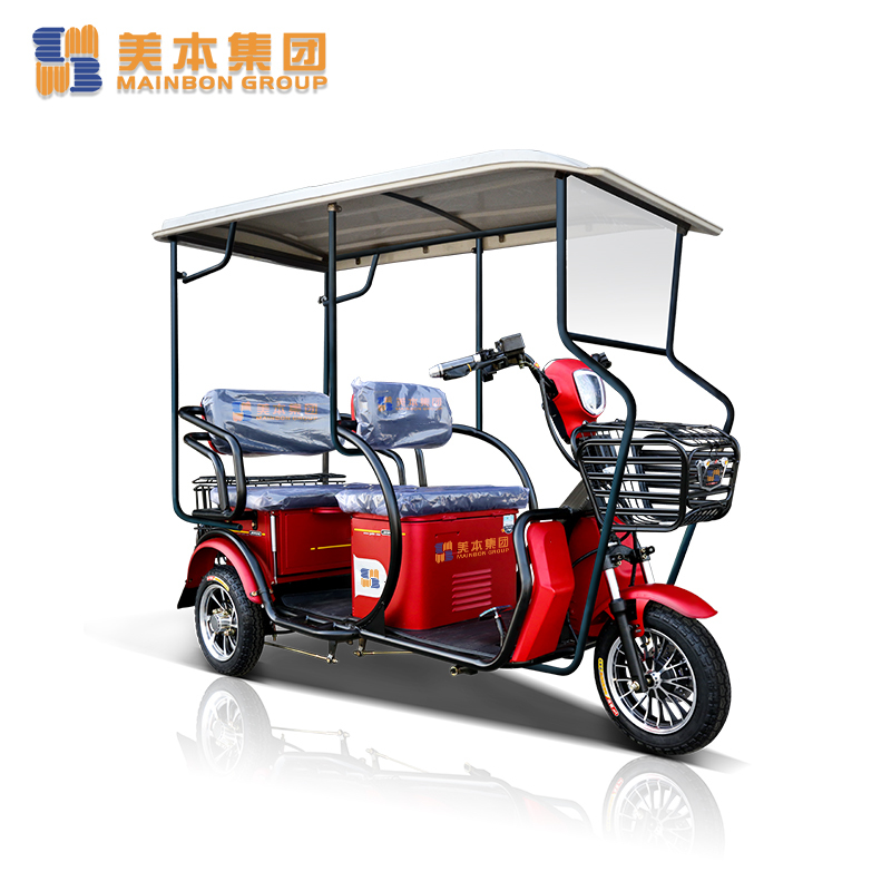 Elderly Leisure Electric Tricycles with Roof Carry Passengers and Goods