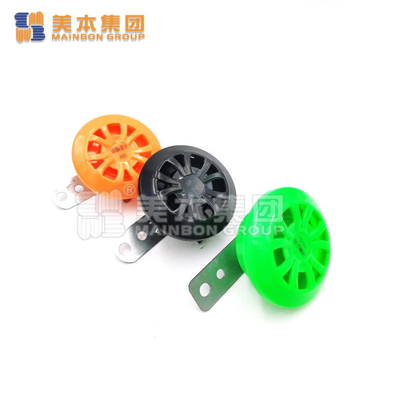 Electric Bicycle Accessaries Plastic Single Horn With 4 Music Horn
