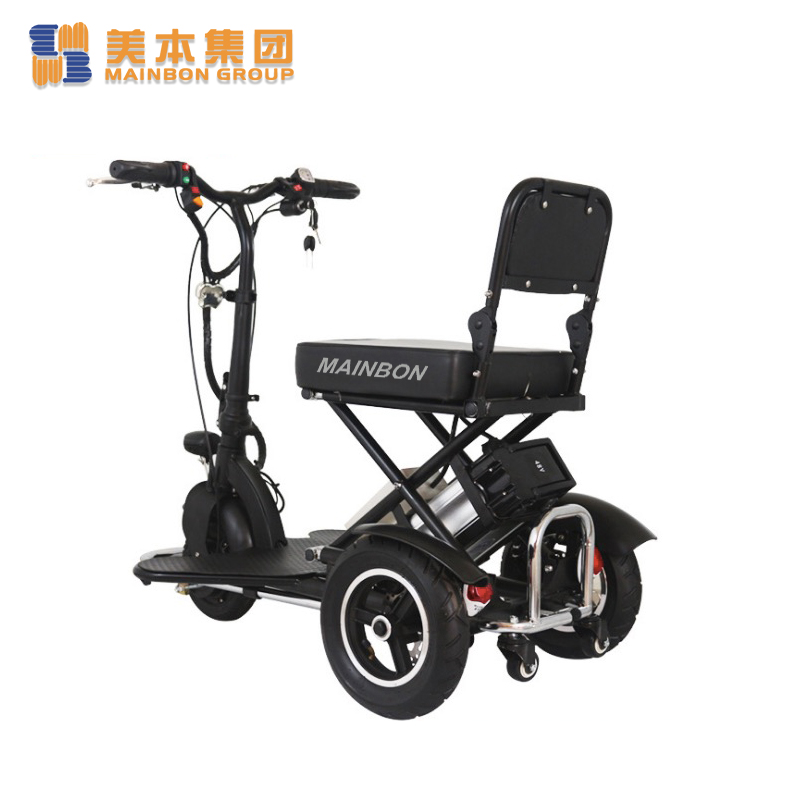 Mainbon electric motorised 3 wheel bike supply for senior-2