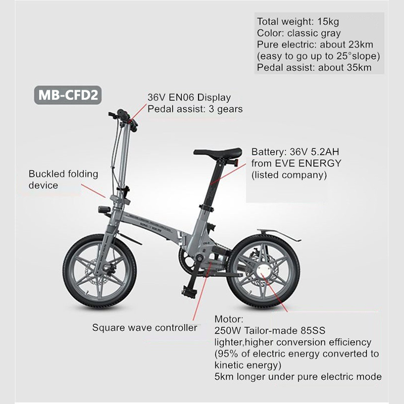 High-quality electric power assisted bicycle folding for business for rent-2