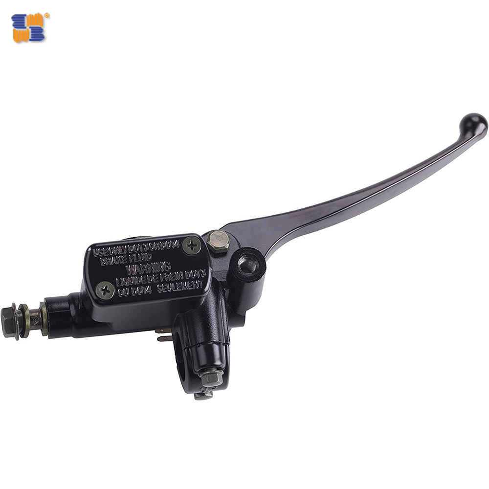 Front Brake Master Cylinder Lever Pump (Right Side) with 8mm Mirror Hole for GY6 50cc 125cc 150cc 250cc Scooter Moped ATV Dirt P
