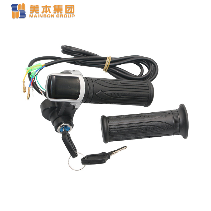 Factory supporting electric car accessories electric car with lock handle speed control handle power display handle