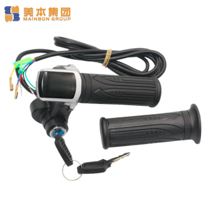 Factory supporting electric car accessories electric car with lock handle speed control handle power display handle