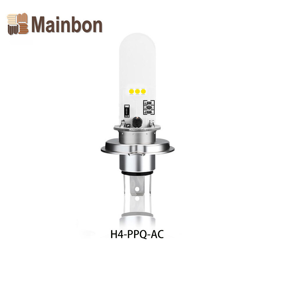 H4 9003 LED Headlight Bulbs White for High and Low Beam Hi/Lo Plug and Play