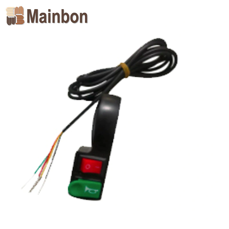 Electric car double hanging switch 0-/ horn double switch left hand double hanging switch