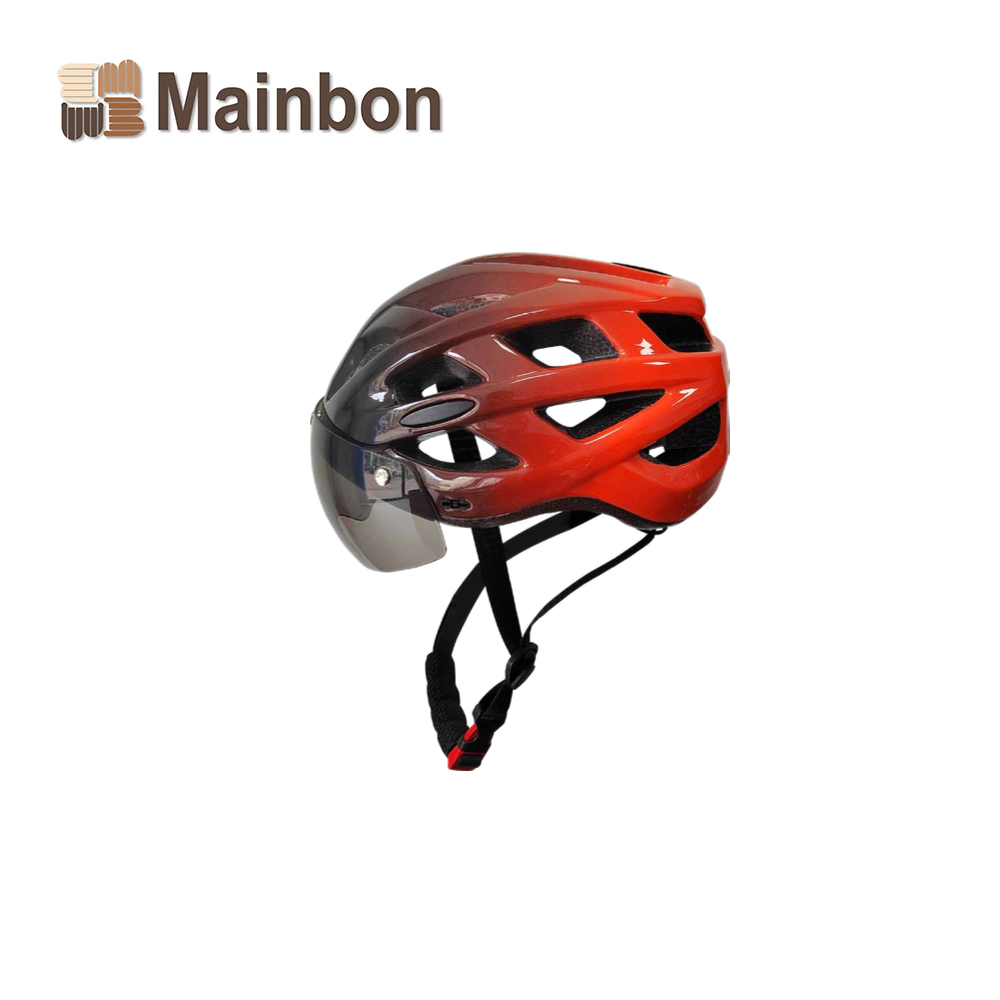 Self-propelled bicycle mountain bike integrated riding helmet